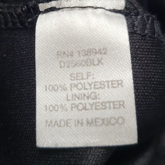 Charming Charlie Blouson Classic Mini V-Neck Cinched Waist Little Black Dress - Picture 6 of 7